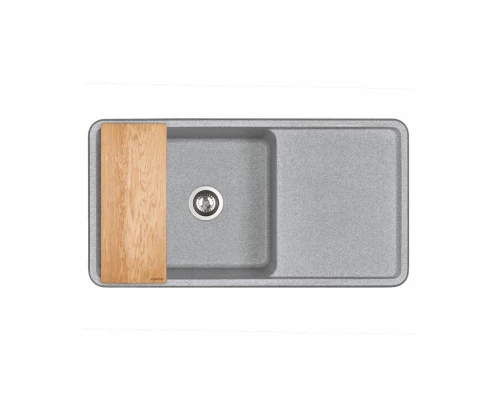 Мойка для кухни  Беллис 97 970x510x250 мм, прямоуг., серый