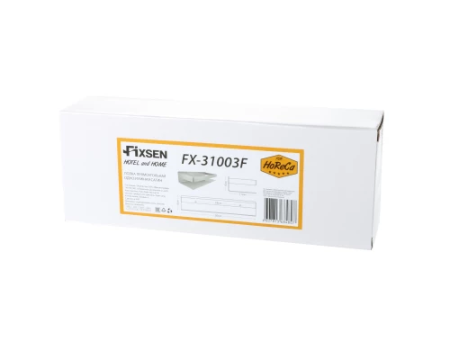 Полка прямоугольная одноэтажная FIXSEN HOTEL сатин (FX-31003F)