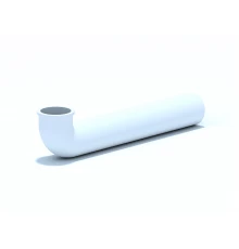 Уголок дв. сифона с фланцем ANI PLAST