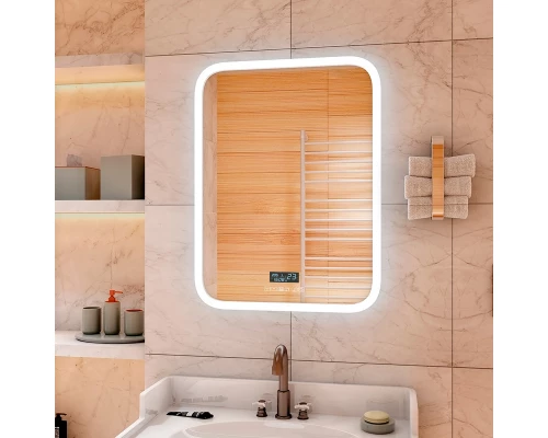 Зеркало Glamour LED 600x800 с музыкальным блоком, подогревом
