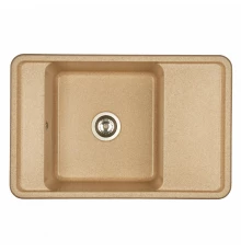 Мойка для кухни  Беллис 78 780x510x250 мм, прямоуг., песочный