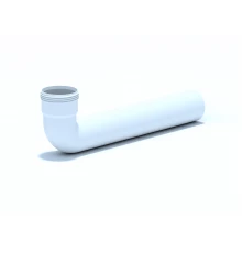 Уголок дв. сифона с резьбой, ANI PLAST