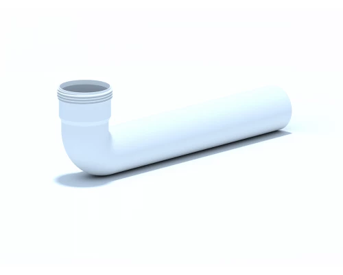 Уголок дв. сифона с резьбой, ANI PLAST