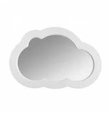 Зеркало КАСПЕР ОБЛАКО, навесное, белый матовый