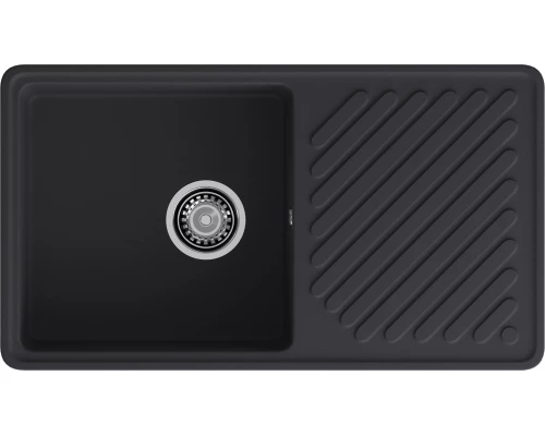 GranFest QUARZ (GF-ZL53) Мойка для кухни 860*480мм (черный)