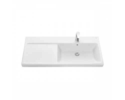 GAP PLUS Мебельная раковина 100, с увеличенной высотой бортика, правая