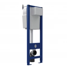 Инсталляция  для скрытого монтажа унитаза АТОМ без кнопки, BERGES