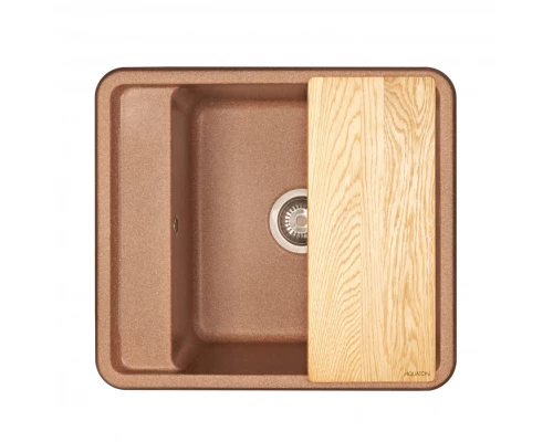 Мойка для кухни  Беллис 57 570x510x250 мм, прямоуг., терракот