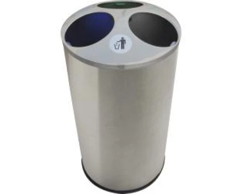 Контейнер  с крышкой для  раздельного сбора мусора на 150 литров 