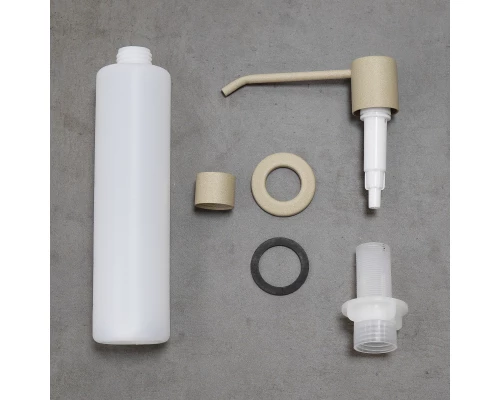 Expert Дозатор для мойки в цвет мойки и смесителя, бежевый, LM, LM8201PBG