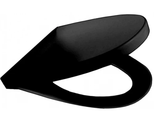 VICTORIA NORD Сиденье и крышка для унитаза, дюропласт., с механизмом Soft-Closing, черное. ROCA