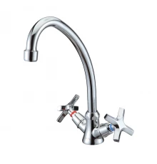 Promotion Смеситель для кухни, выс.пов.излив 154мм, р/ДВ, хром, LM, LM6050C