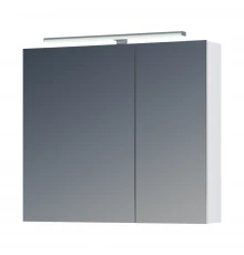 Зеркальный шкаф VIGO Plaza 80 подвесной белый (zsh.PLA.80.El)
