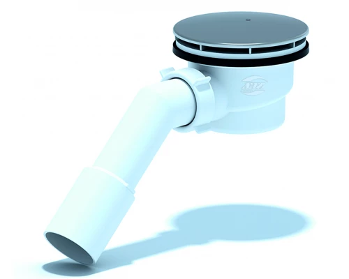 Сиф. для д/п 1 1/2**90, h 65, с пер. тр.45 40*50, хром, ANI PLAST