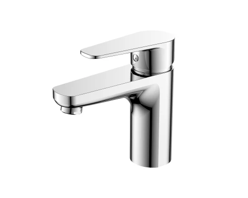 DR72 Смеситель для раковины, монолит.излив 118мм, р/ОД, хром, DR, DR72011