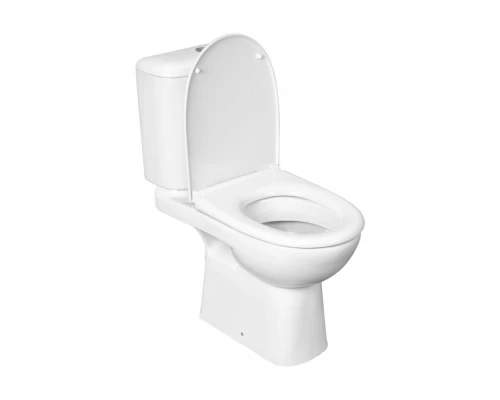 ACCESS Унитаз-компакт, горизонтальный выпуск, 2-х режимная арматура, сиденье дюропласт Soft-close, C