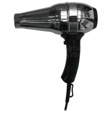 Фен HOTELline черный/металлик 6 режимов работы без настенного крепежа 1800 W, 02013 , шт