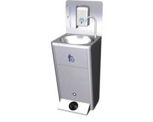 Умывальник с пьедесталом и педалью для включения подачи воды., шт