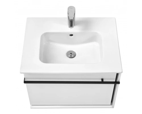 ANETO Тумба под раковину VICTORIA-N UNIK 60, белый глянец, ROCA