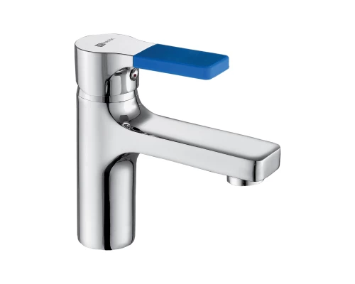 Aura Смеситель для раковины, монолит.излив 75мм, р/ОД цвет, хром, LM, LM0606C