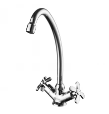 Partner Смеситель для кухни, выс.пов.излив 144мм, р/ДВ, хром, LM, LM6544C