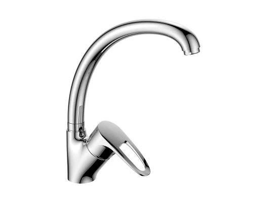 DR70 Смеситель для кухни, выс.пов.излив 203мм, р/ОД, хром, DR, DR70021