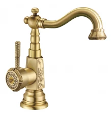 Jasmine Смеситель для раковины/кухни, выс.пов.излив 159мм, р/ОД, бронза, LM, LM6604B