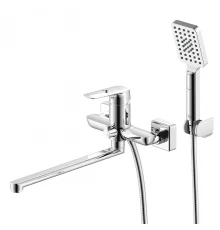 RS46 Смеситель для ванны, длин.пов.излив, р/ОД, хром, ROS, RS46-32