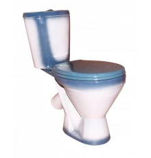 ЭЛЕГАНТ Унитаз-компакт косой вып., нижн. подвод, с арм. и сид. 