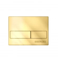 Кнопка  для инсталляции NOVUM L9 золото глянец, BERGES