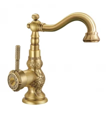 Jasmine Смеситель для раковины/кухни, пов.излив 159мм, р/ОД, бронза, LM, LM6644B