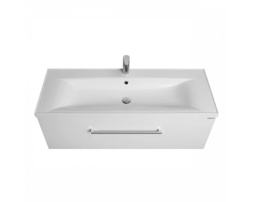 Тумба МАДРИД 120 М, белая (под раковину АЙРИС М 120, АЙРИС 120, ПРЕМЬЕР М 120, ПРЕМЬЕР 120)