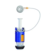 501120 Клапан спускной ATLAS Cable двойного смыва с тросиком, OLI