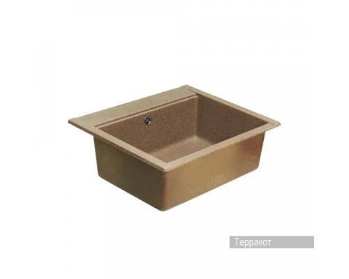 Мойка для кухни  Делия 60 602х517х218 мм, терракот