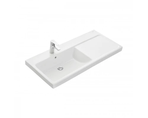 GAP PLUS Мебельная раковина 100, с увеличенной высотой бортика, левая