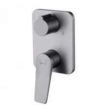 Bronx Смеситель для раковины,  встр.,р/ОД графит, LM, LM3728GM