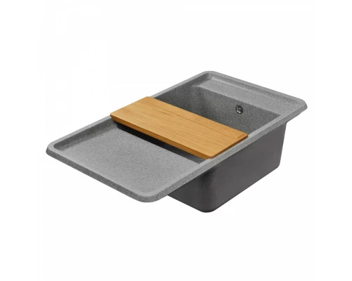 Мойка для кухни  Беллис 87 870x510x250 мм, прямоуг., серый