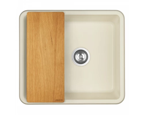 Мойка для кухни  Беллис 57 570x510x250 мм, прямоуг., жемчуг