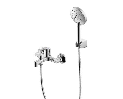 Minima Смеситель для ванны, монолит.излив 160мм лейка, р/ОД, хром, LM, LM3814C