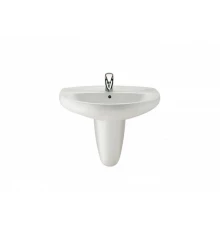 VICTORIA Раковина 560х460 мм, установочный комплект. (RU). ROCA