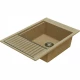 Мойка для кухни Делия 78 787x516x218 мм, прямоуг. с крылом, песочный