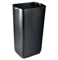 Ведро из пластика прямоугольное BLACK 23 л. 14030.N