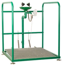 Аварийная платформа с раковиной SCP380SS, шт