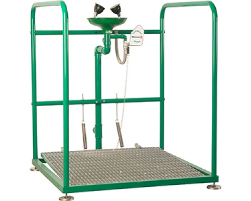 Аварийная платформа с раковиной SCP380SS, шт