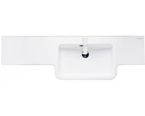 Раковина HOTEL B 140, правая, белая