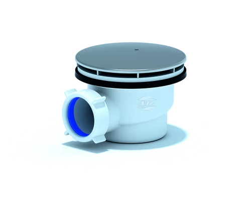 Сифон для душевого поддона  1 1/2**90, h 65 хром, ANI PLAST