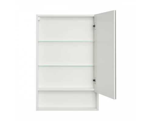 Зеркальный шкаф СКАНДИ 55, подвесной, белый