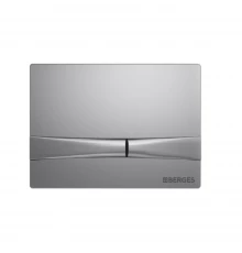 Кнопка  для инсталляции NOVUM F2, хром матовый, BERGES