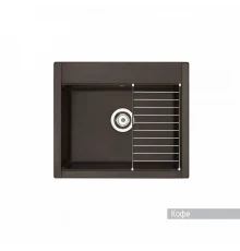 Мойка для кухни  Делия 60 602х517х218 мм, кофе