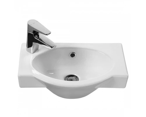 ФОРУМ Раковина 45х28 см. (Л), хр.кольцо, крепление, САНТЕК